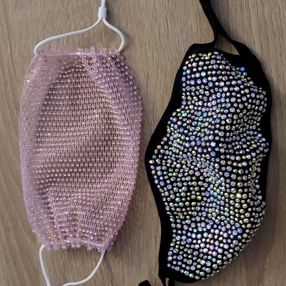 Sparkle Face Masks Set of 2 - Picture 3 of 8